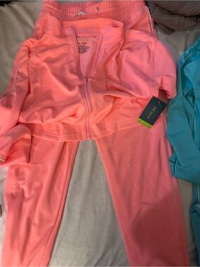 Kohl's Pink Coral Tracksuit Set 3 pieces